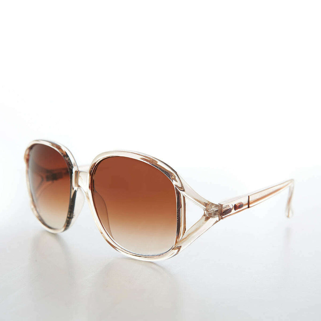 Large Round Oversized Women's Boho Vintage Sunglasses - Grace