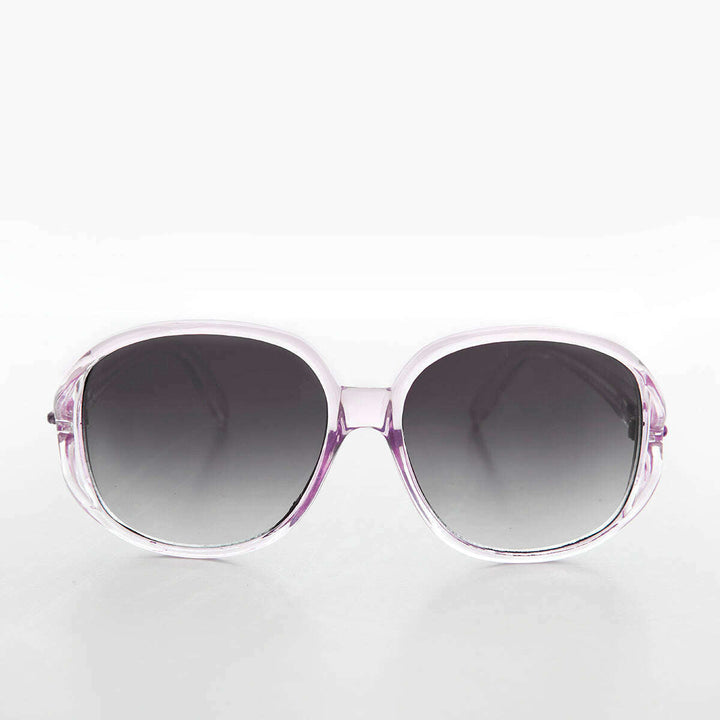 Large Round Oversized Women's Boho Vintage Sunglasses - Grace