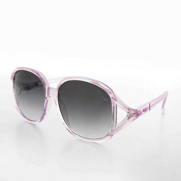 Large Round Oversized Women's Boho Vintage Sunglasses - Grace