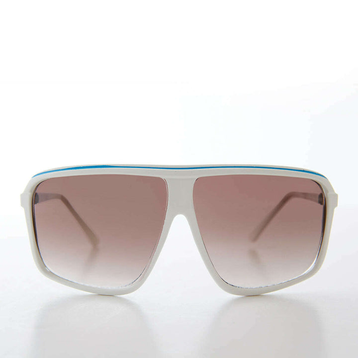 Large Square Aviator Vintage Sunglasses - Kreski
