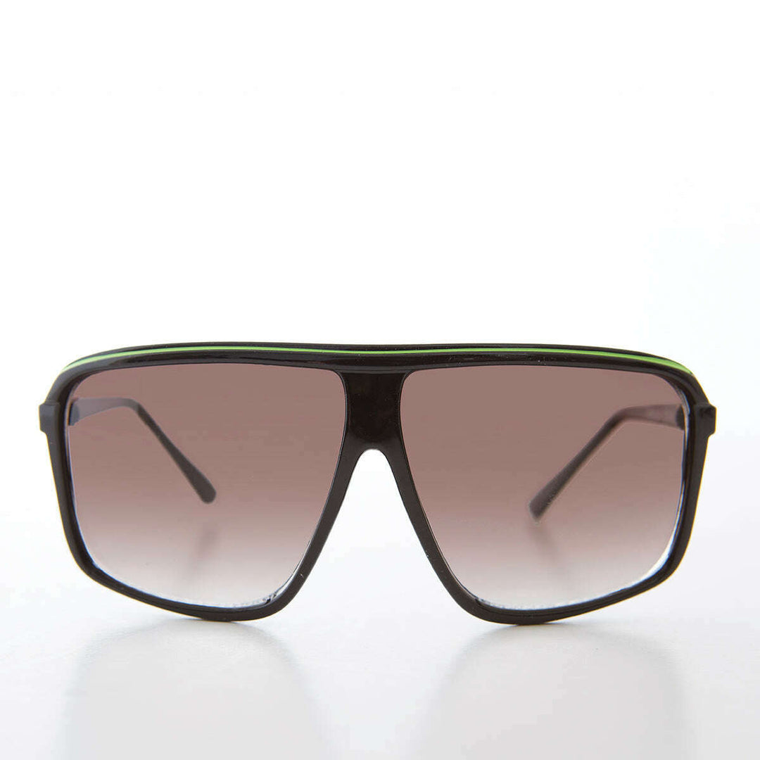 Large Square Aviator Vintage Sunglasses - Kreski
