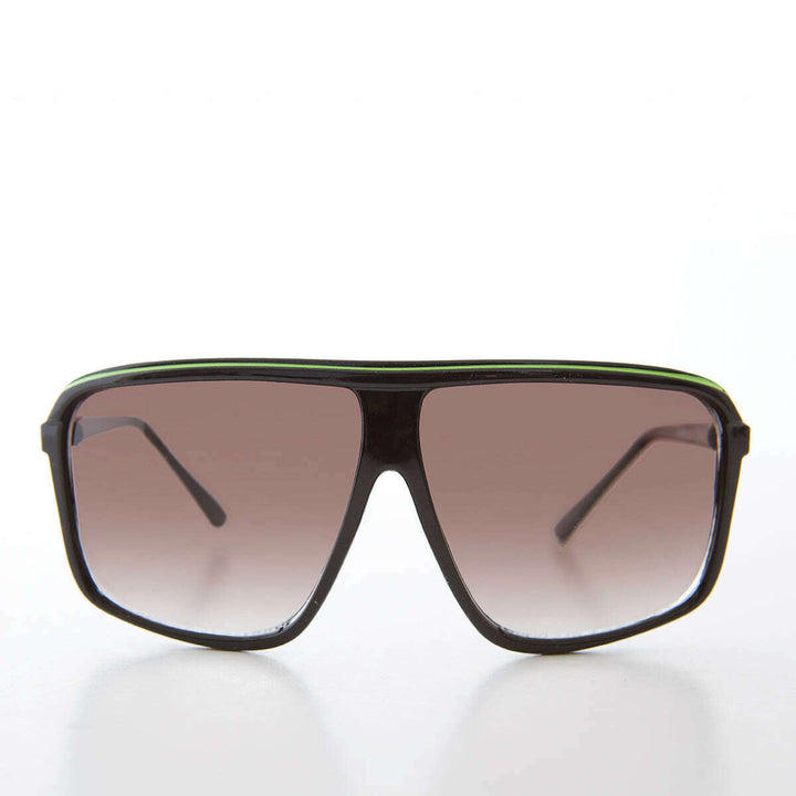 Large Square Aviator Vintage Sunglasses - Kreski