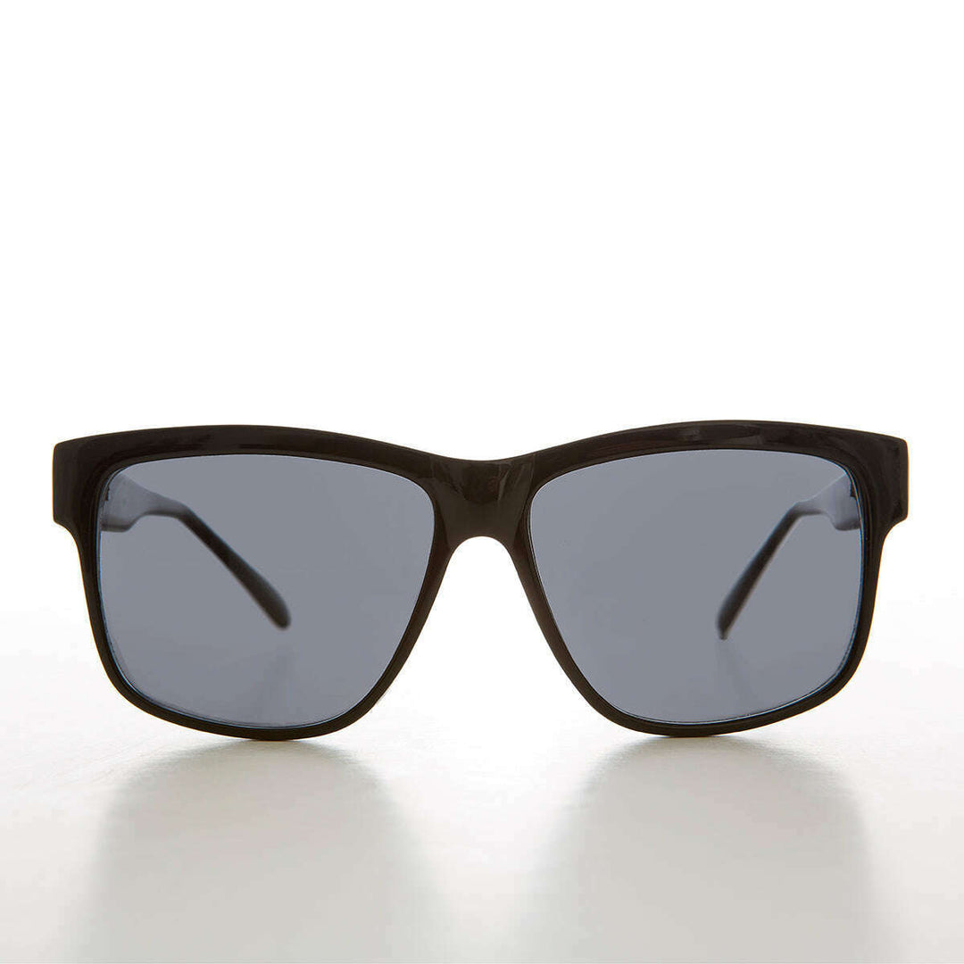 Large Square Block Frame Vintage Sunglass - Bryn