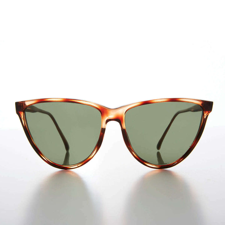Large Unique Cat Eye Vintage Sunglass - Cecile
