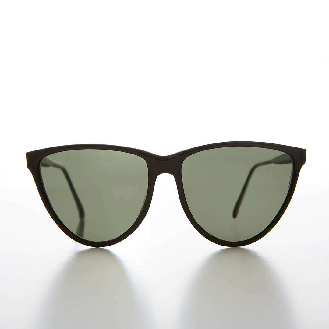 Large Unique Cat Eye Vintage Sunglass - Cecile