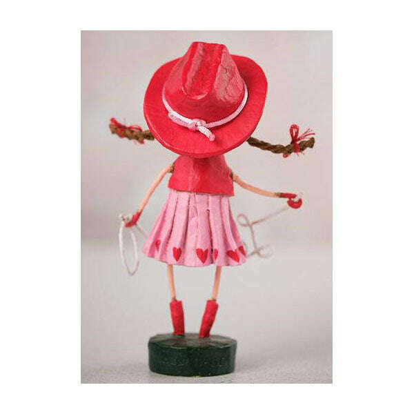 Lassoed by Love Valentine's Day Figurine by Lori Mitchell – view 3