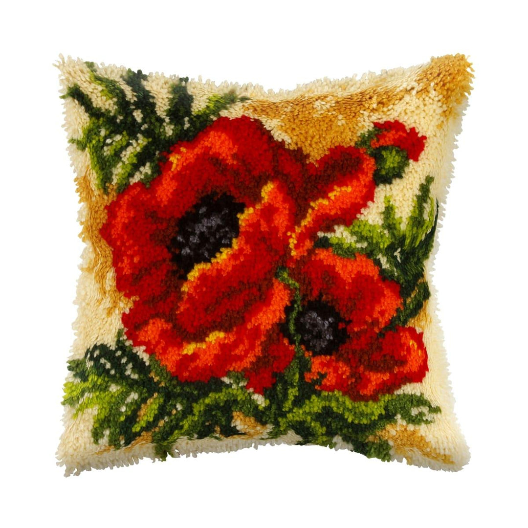 Latch hook cushion kit "Poppy" 4087