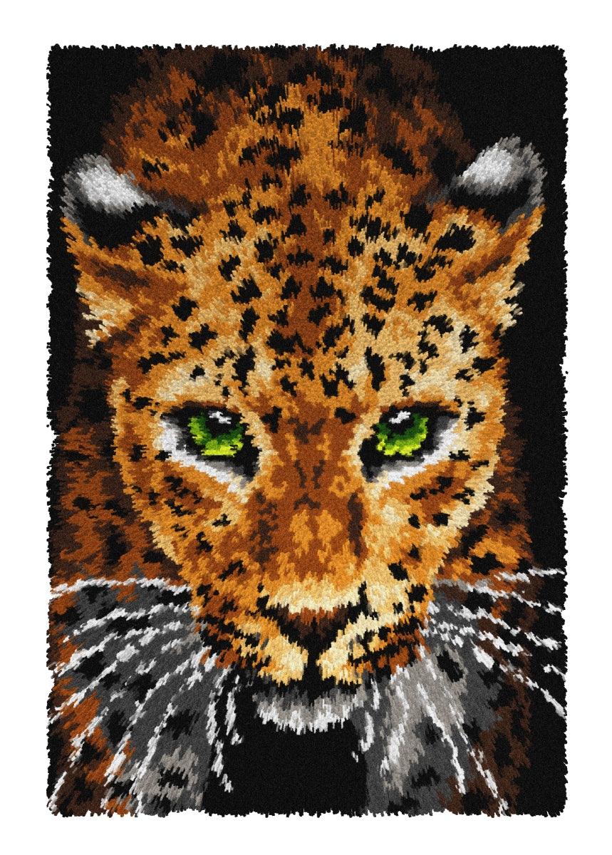 Latch hook rug kit "Leopard" 4164