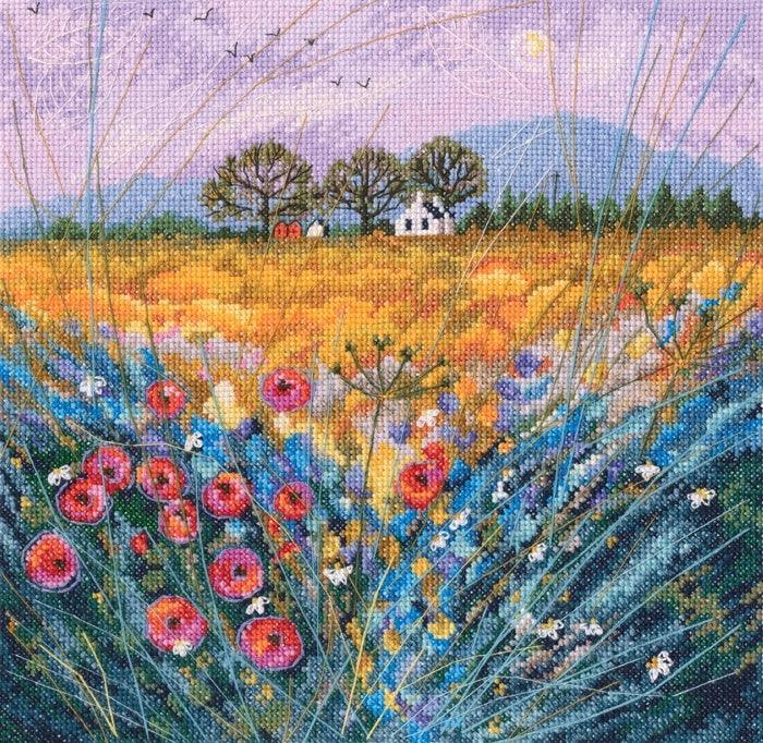 Late harvest poppies M692 Counted Cross Stitch Kit