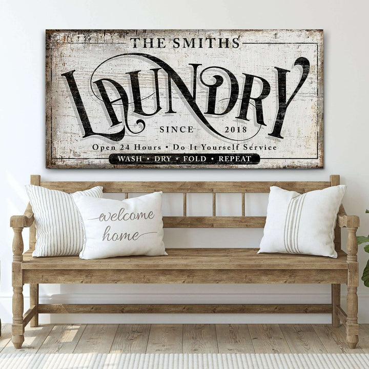 Laundry Room Sign VIII
