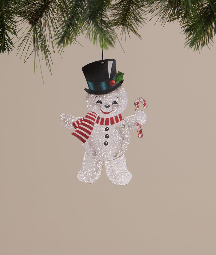 Retro Rockin' Snowman Ornament by Bethany Lowe Designs, image 2