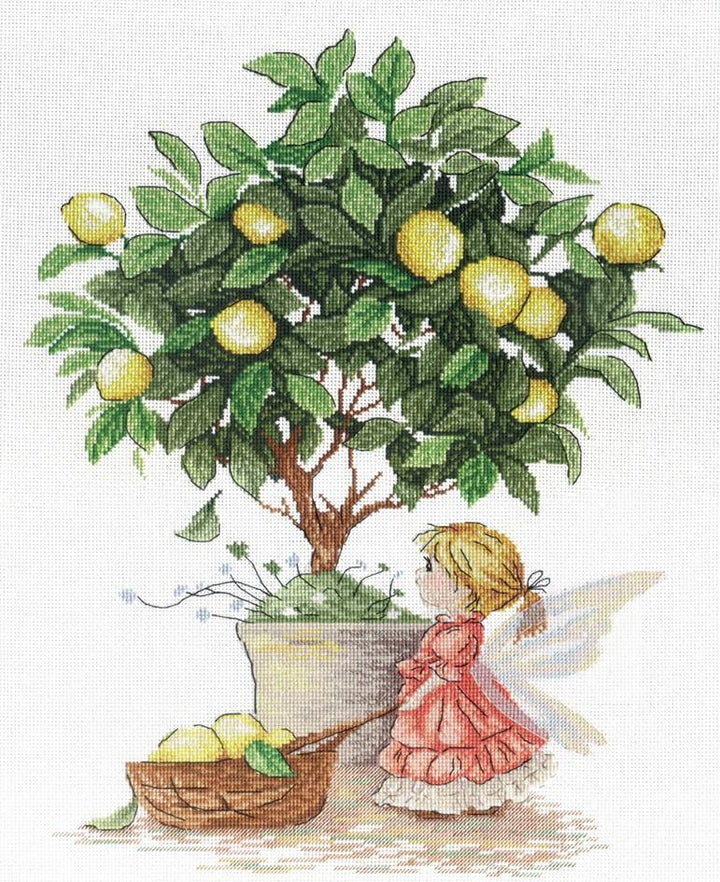 Lemon Fairy SNV-547 Counted Cross Stitch Kit