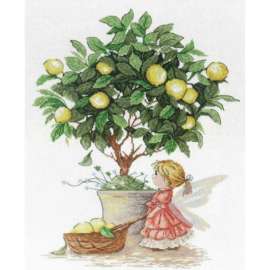 Lemon Fairy SNV-547 Counted Cross Stitch Kit