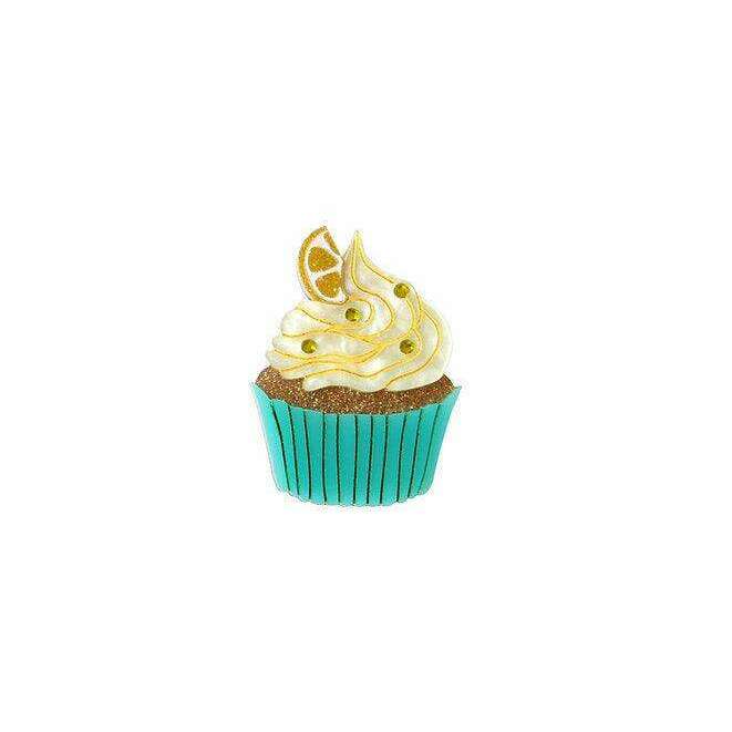 Lemon Muffin Brooch by LaliBlue - Quirks!