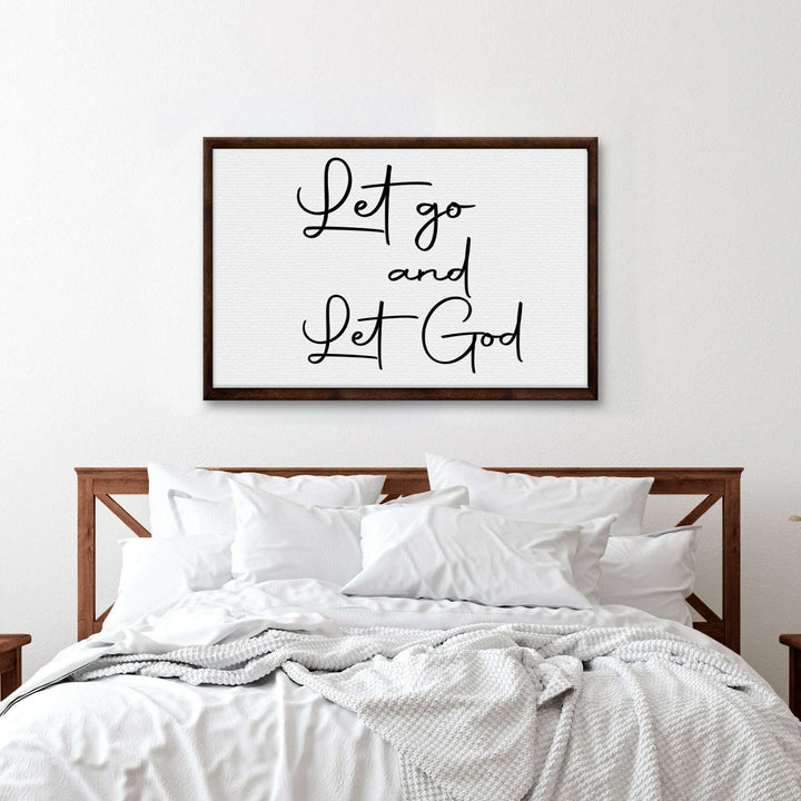 Let go And Let God Sign