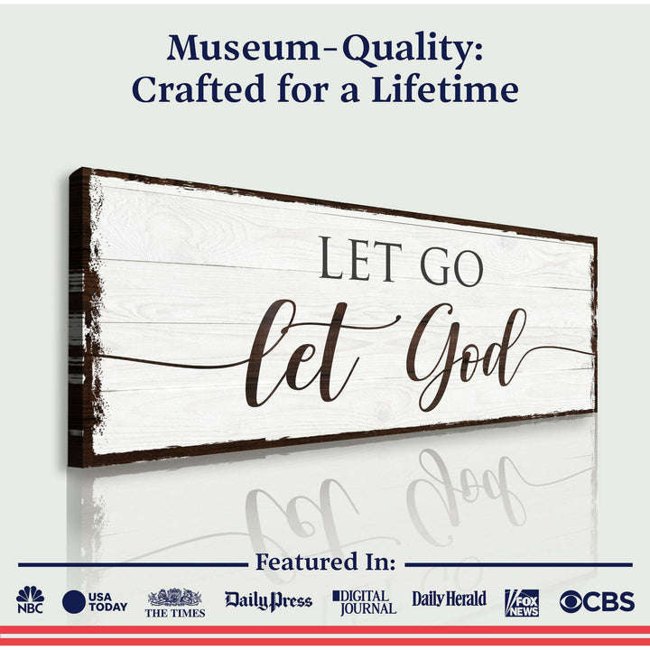 Let Go Let God Faith Sign II