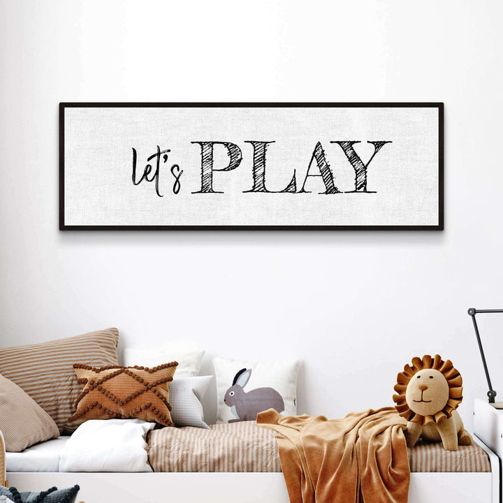 Let's Play Sign