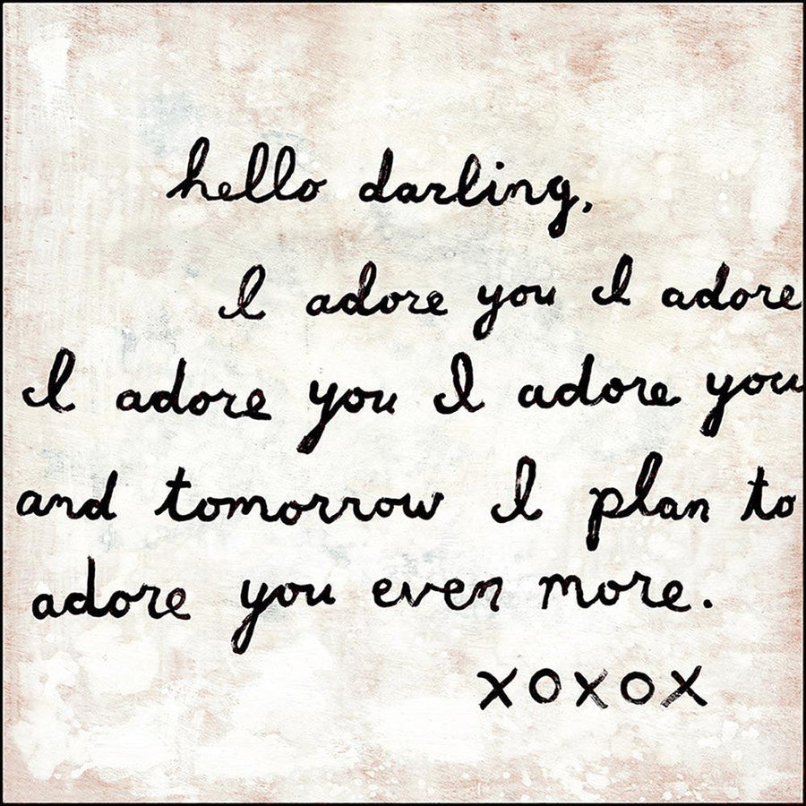 "Letter #2" Gallery Wrap Art Print - Quirks!