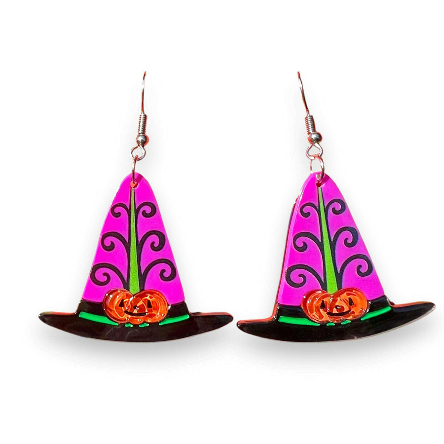 Hagatha's Hat Earrings by Johanna Parker x Lipstick & Chrome – view 4