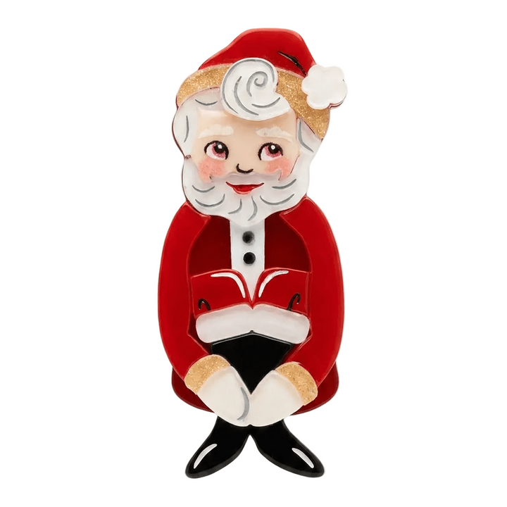 Mr. Kitschmas KneeHugger Brooch by 50's Vintage Dame x Lipstick & Chrome