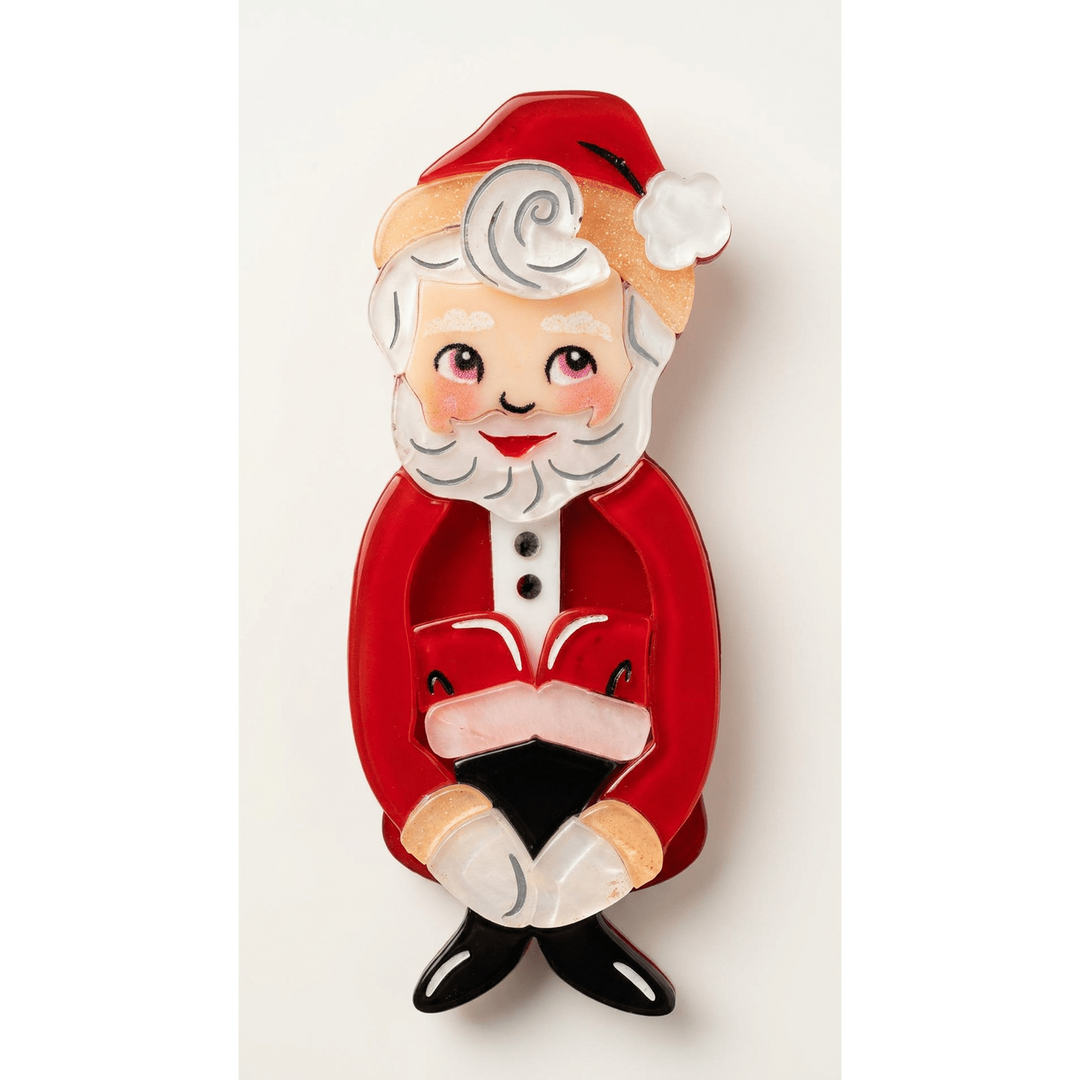 Mr. Kitschmas KneeHugger Brooch by 50's Vintage Dame x Lipstick & Chrome