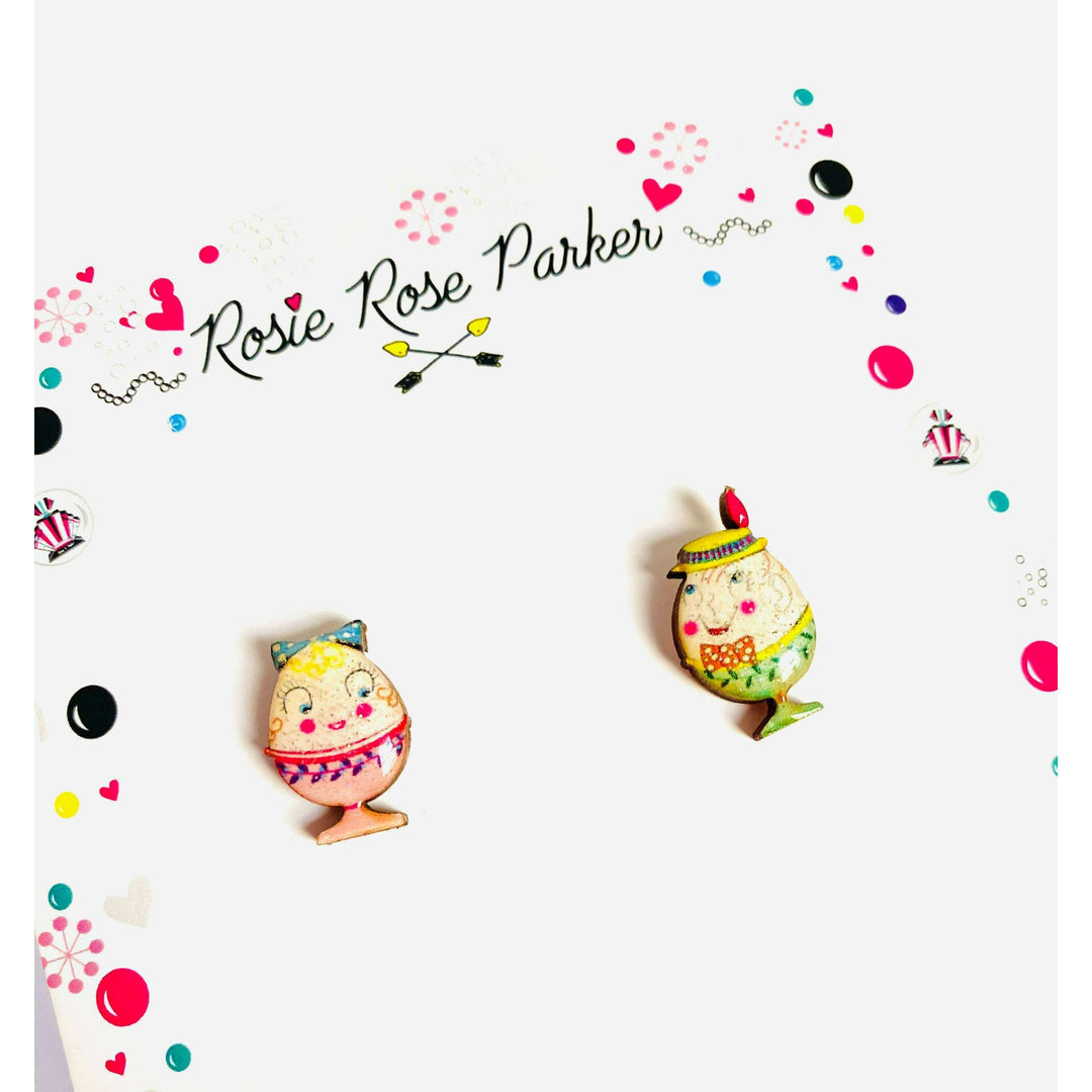 Little Easter Egg Studs by Rosie Rose Parker