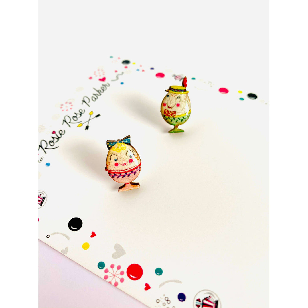 Little Easter Egg Studs by Rosie Rose Parker