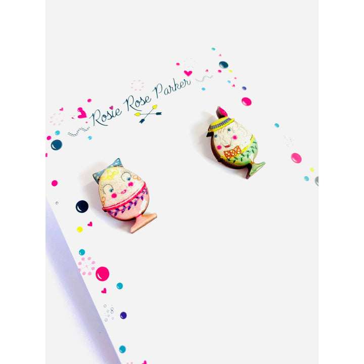 Little Easter Egg Studs by Rosie Rose Parker
