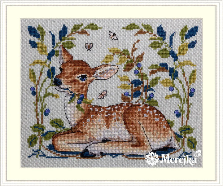 Little Fawn K-145A Counted Cross-Stitch Kit