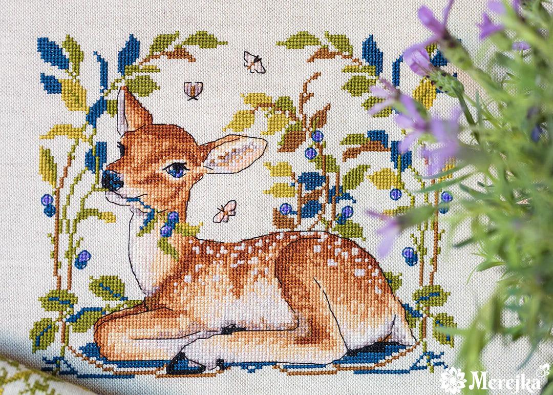 Little Fawn K-145A Counted Cross-Stitch Kit