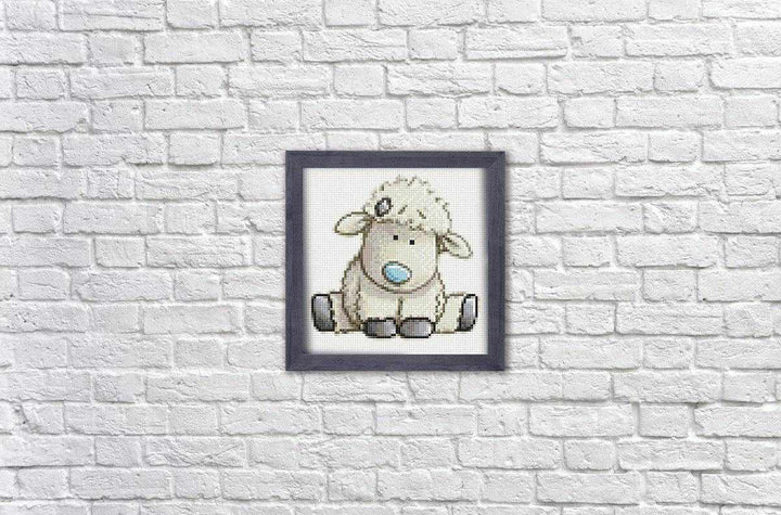 Little Sheep CS2370 7.9 x 7.9 inches Crafting Spark Diamond Painting Kit