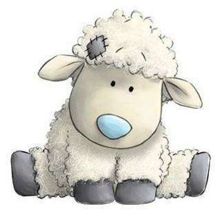 Little Sheep CS2370 7.9 x 7.9 inches Crafting Spark Diamond Painting Kit