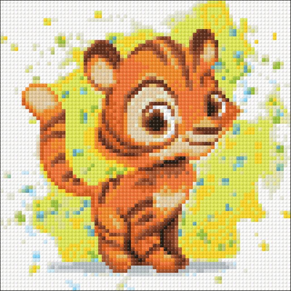 Little Tiger CS2700 7.9 x 7.9 inches Crafting Spark Diamond Painting Kit
