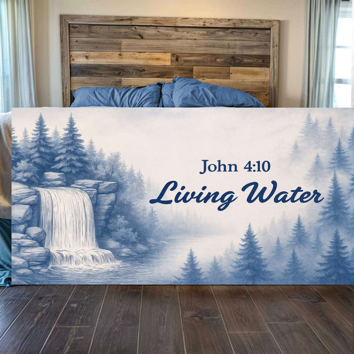 Living Water - John 4:10 Faith Sign