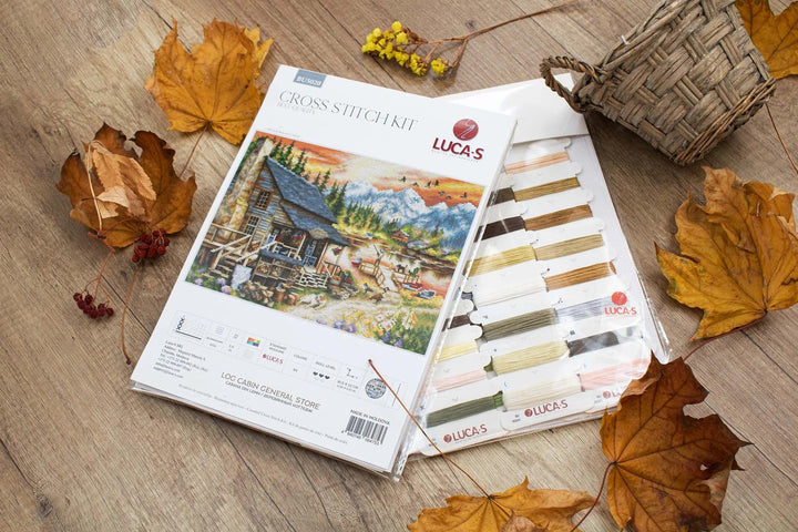 Log Cabin BU5020L Counted Cross-Stitch Kit