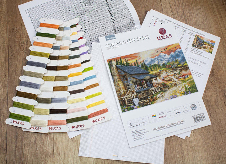 Log Cabin BU5020L Counted Cross-Stitch Kit