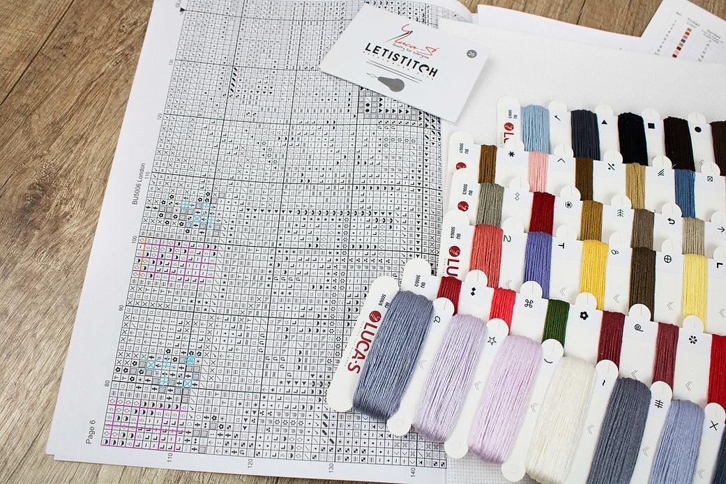 London BU5006L Counted Cross-Stitch Kit