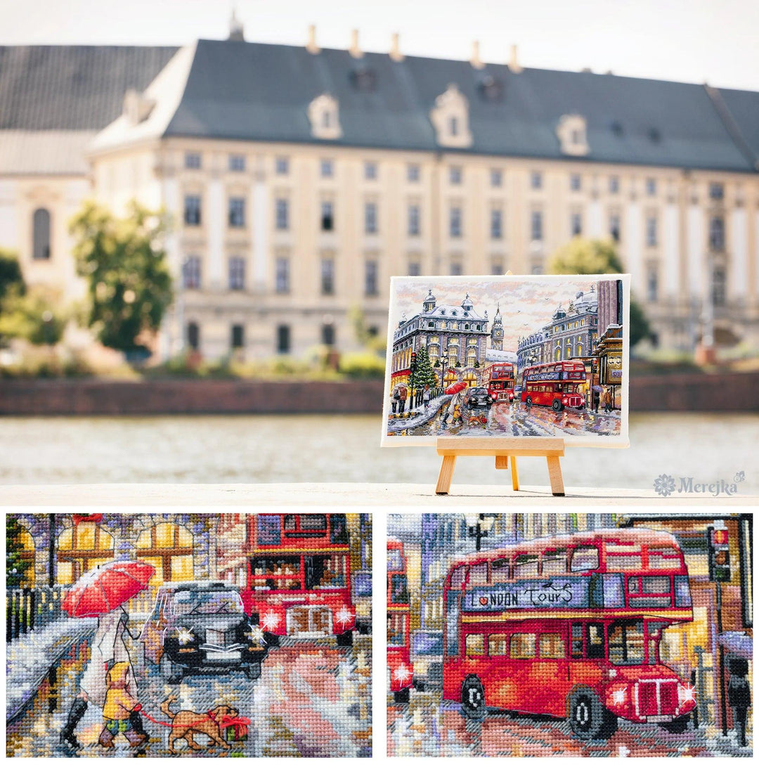 London K-159 Counted Cross-Stitch Kit