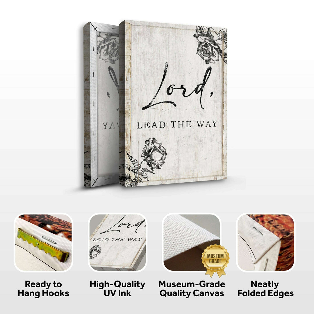 Lord Lead The Way Faith Sign