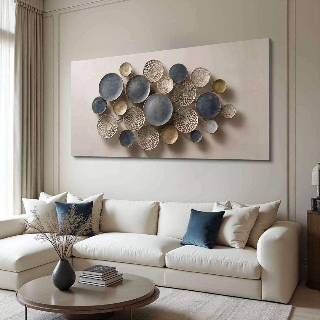 Lotus Leaf Abstract Wall Art IV