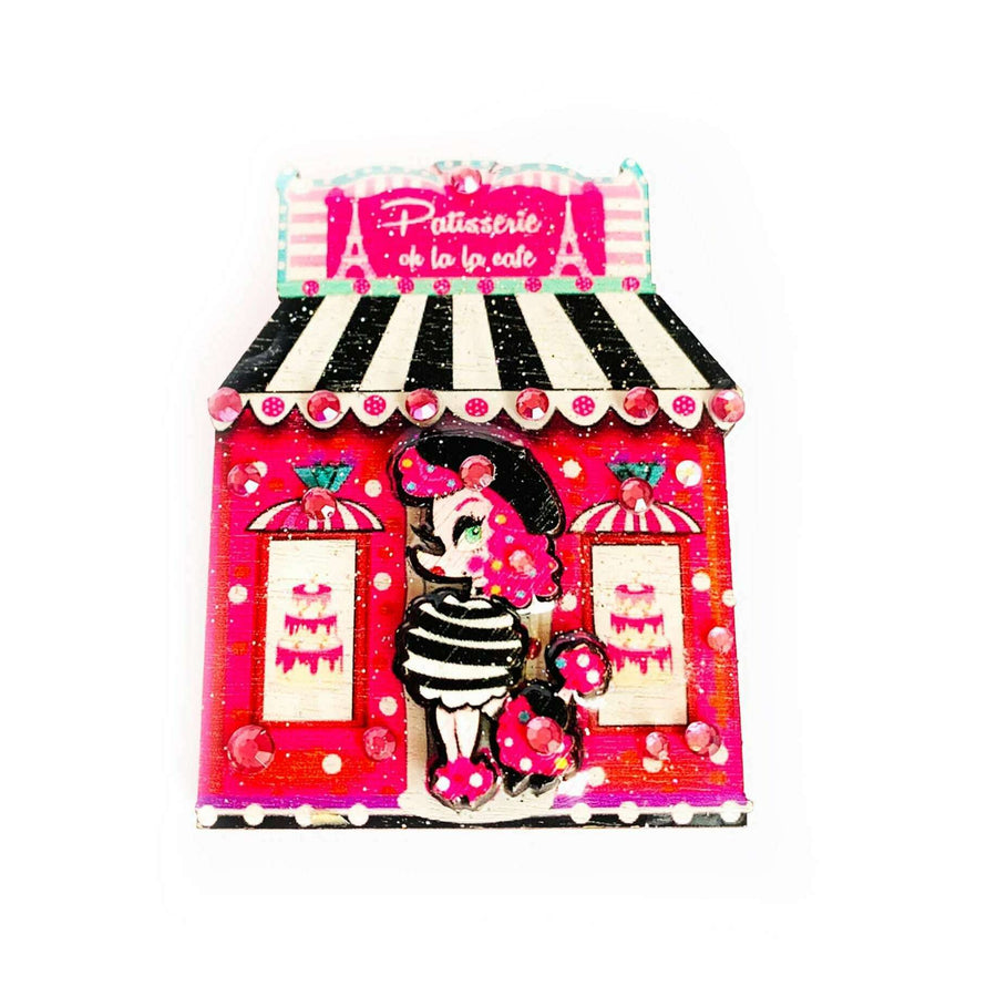 Miss Fluff brooch