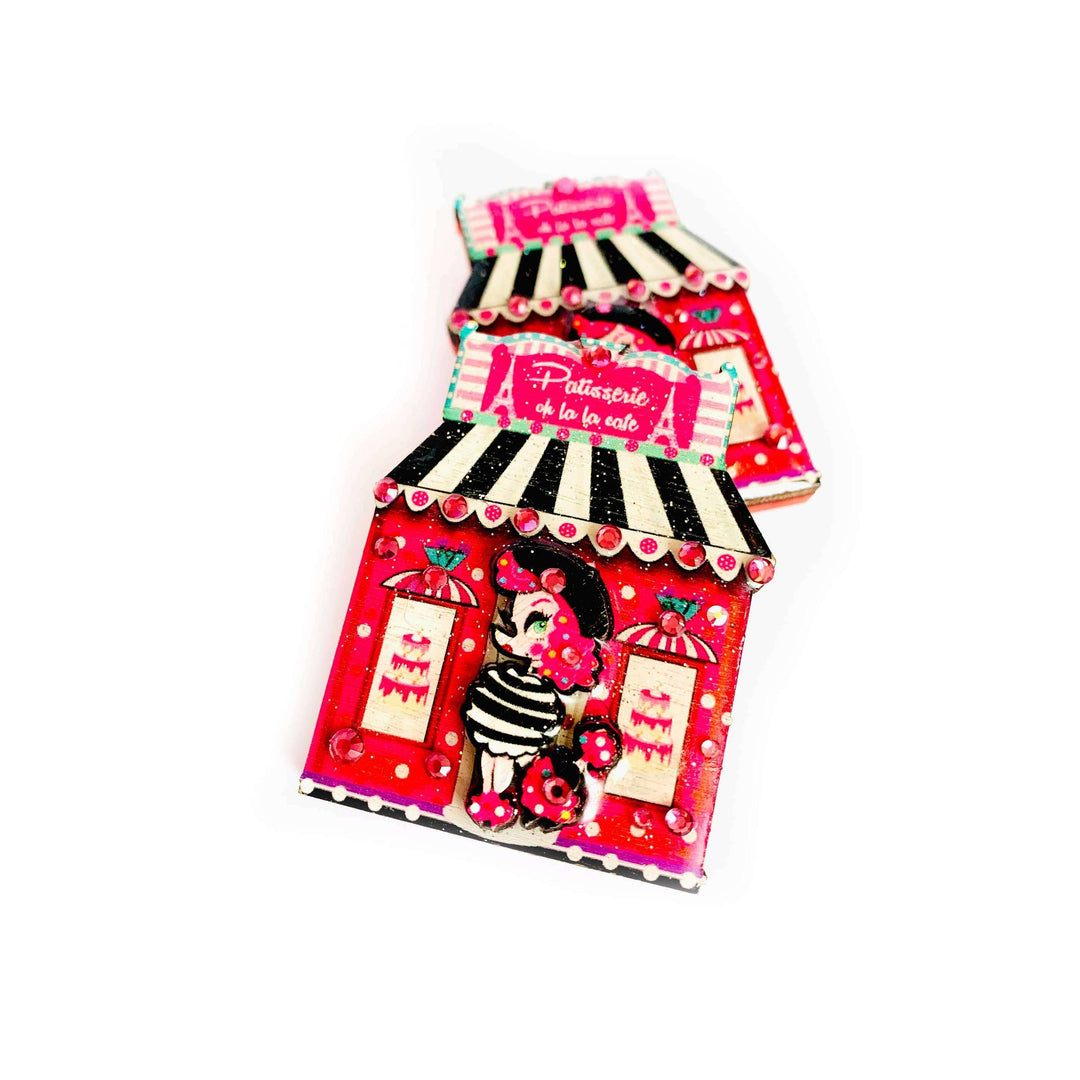 LuLu the Poodle Pattiserie Brooch by Rosie Rose Parker