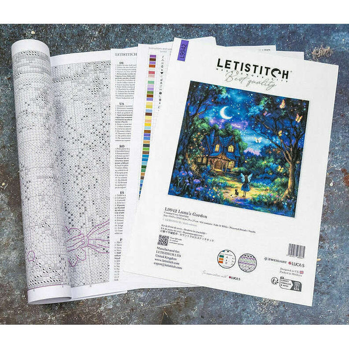 Luna's Garden L9942 Counted Cross Stitch Kit