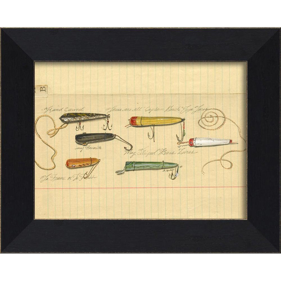Lures Wall Art By Spicher and Company - Quirks!
