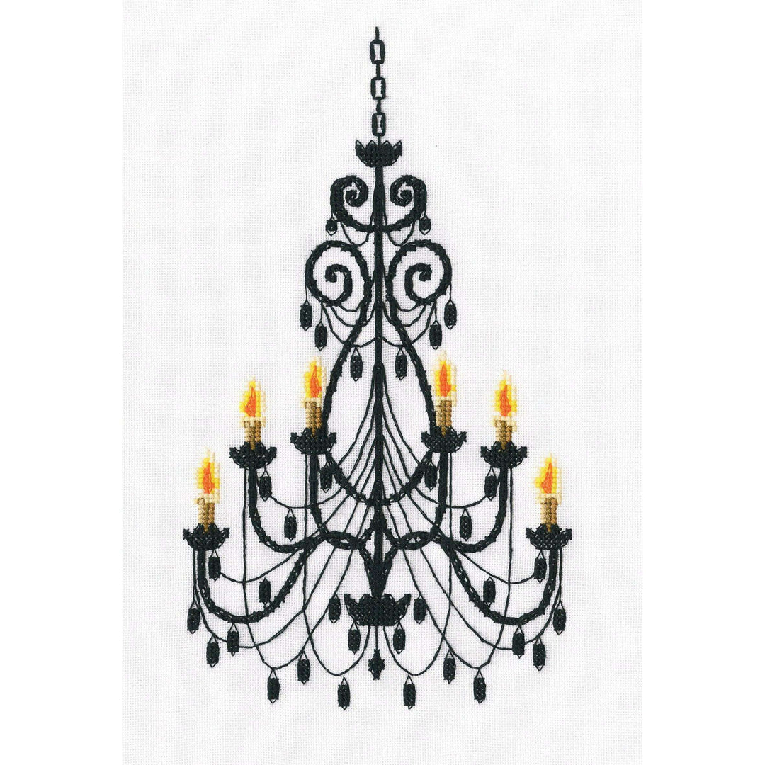 Luxurious chandelier M802 Counted Cross Stitch Kit