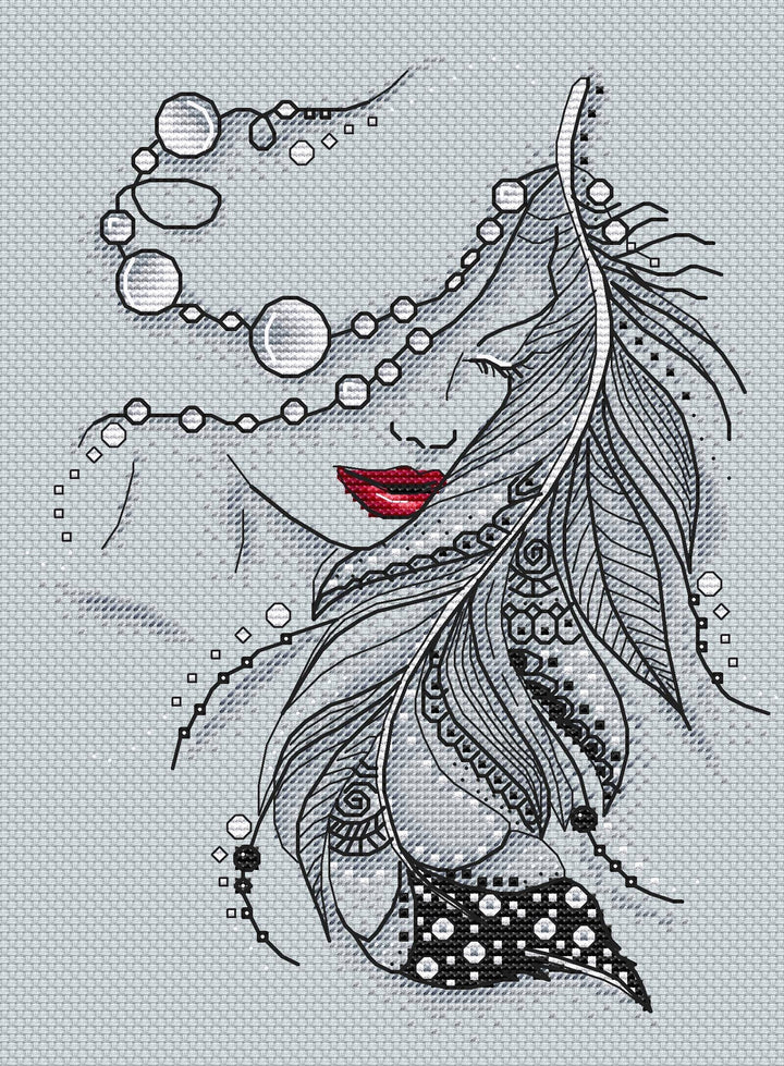 Lyrics - PDF Cross Stitch Pattern