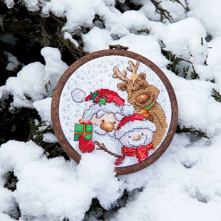 M-504C Counted cross stitch kit series "New Year Stories"