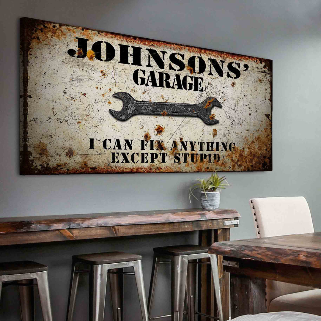 Garage Sign