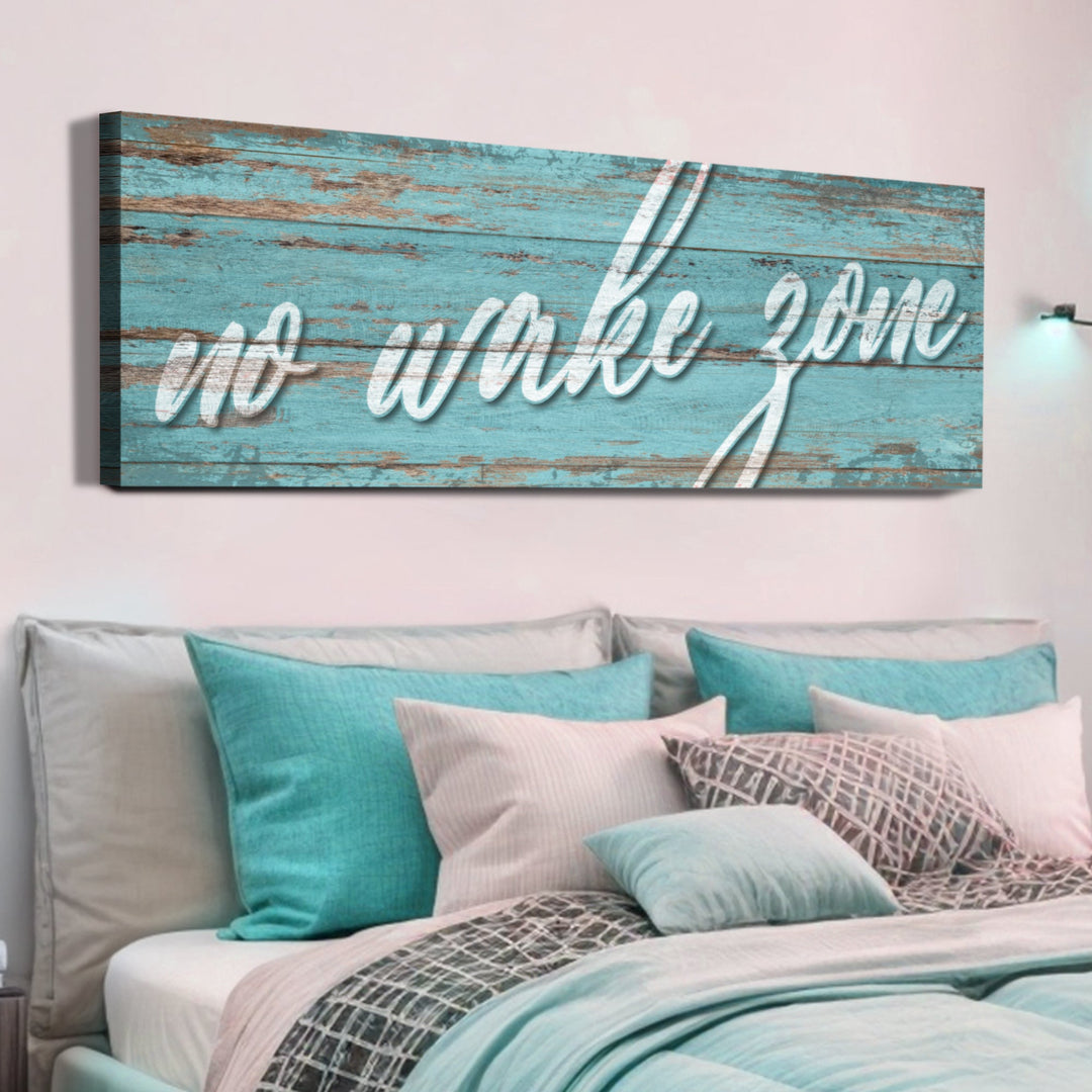 No Wake Zone Sign XIX