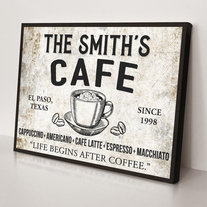 Cafe Sign IV
